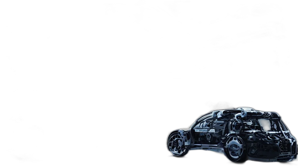 car, robot, weapon, concept art transparent PNG cut-out