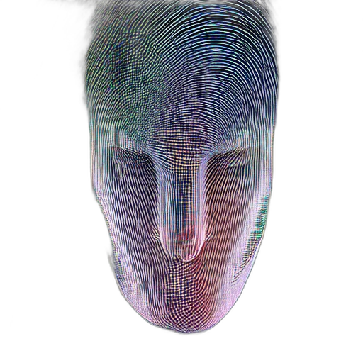 mask, face, robot, creature transparent PNG cut-out