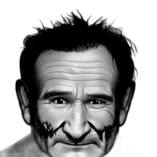 face, mask, animal, hair, photorealistic, pencil sketch, comic book art, cartoon transparent PNG cut-out