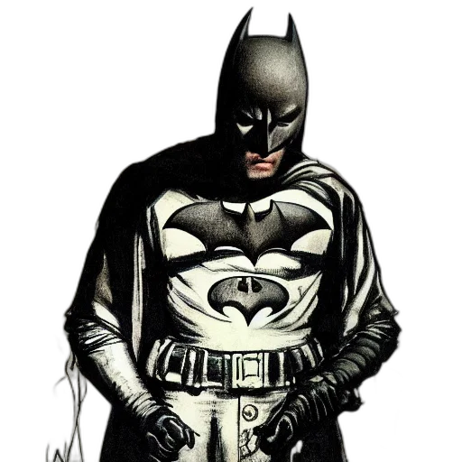 comic book art, concept art, cartoon, photorealistic transparent PNG cut-out