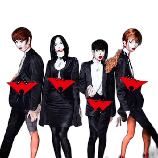 comic book art, concept art, vampire, center transparent PNG cut-out