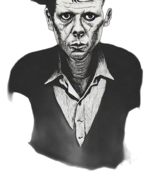 mask, face, staff, creature transparent PNG cut-out