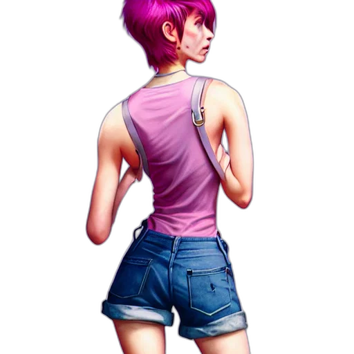 dress, jacket, watercolor, concept art, pixel art, anime, pastel, neon transparent PNG cut-out