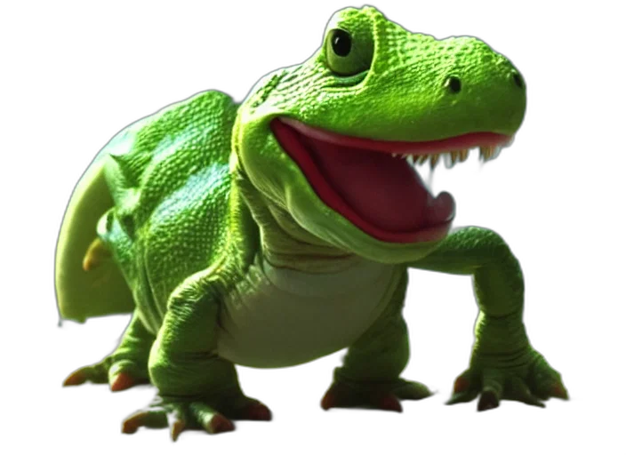 animal, dragon, creature, face, 3d render, photorealistic, concept art, pixel art transparent PNG cut-out