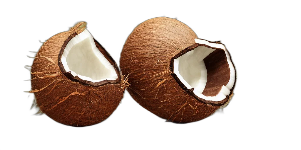 food, hat, hair, shoes, photorealistic, 3d render, now, coconut transparent PNG cut-out