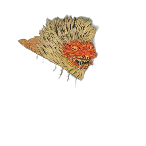 dragon, creature, mask, animal transparent PNG cut-out