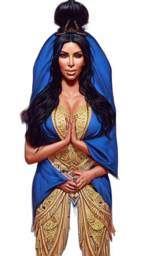 dress, jewelry, crown, fantasy art transparent PNG cut-out