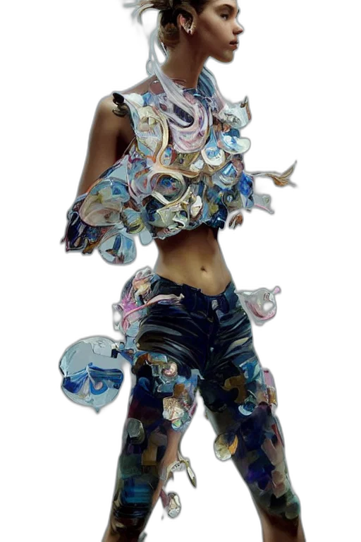 mask, dress, jewelry, creature transparent PNG cut-out
