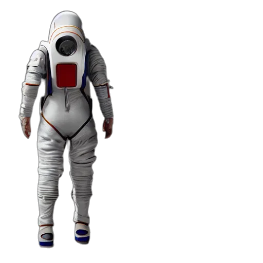 jacket, robot, concept art, 3d render, outer space, sci-fi, nasa, concept transparent PNG cut-out