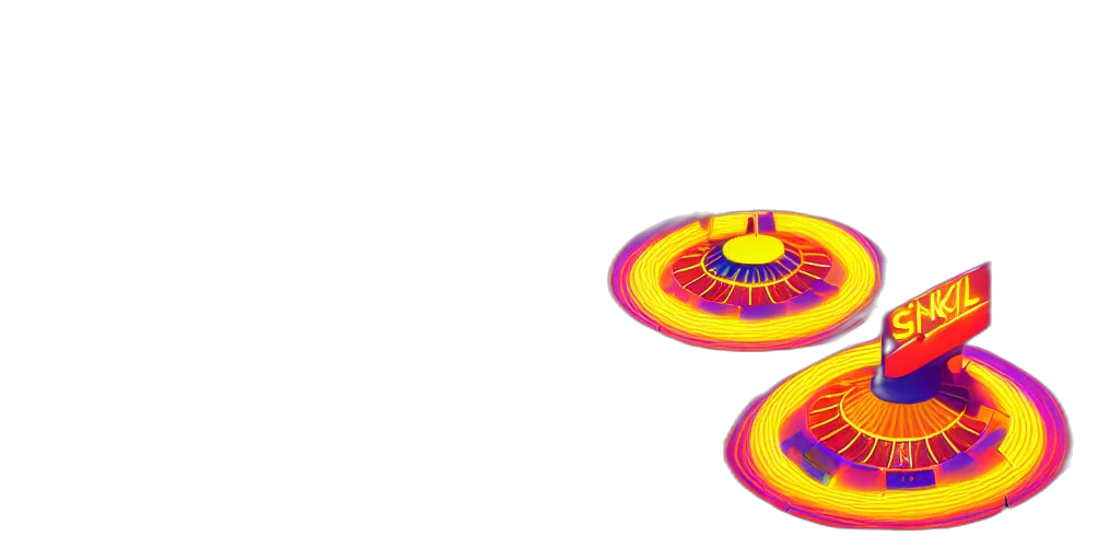 umbrella, hair, jewelry, hat, 3d render, outer space, neon, spiral transparent PNG cut-out