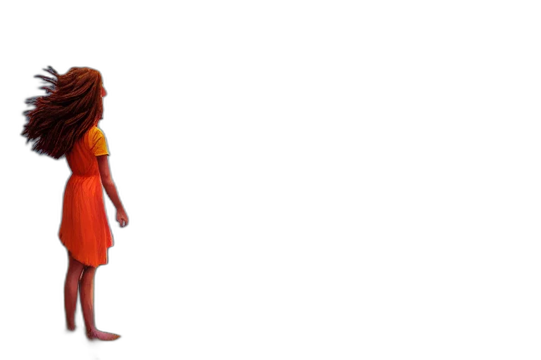 dress, staff, robot, concept art, 3d render, pixel art, cartoon, outer space transparent PNG cut-out
