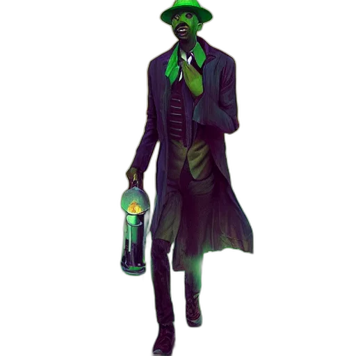 staff, hat, bottle, umbrella transparent PNG cut-out