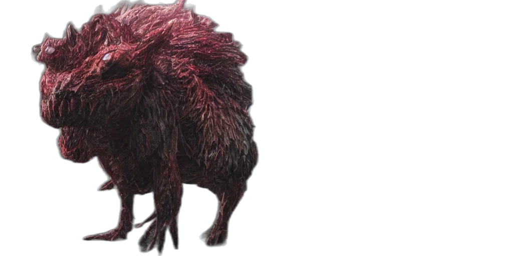 animal, creature, hair, dragon transparent PNG cut-out