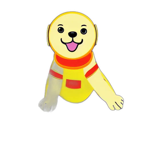 animal, creature, staff, robot, 3d render, pixel art, concept art, cartoon transparent PNG cut-out