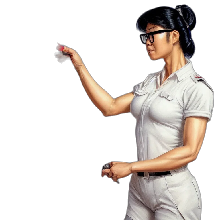 staff, dress, weapon, concept art transparent PNG cut-out