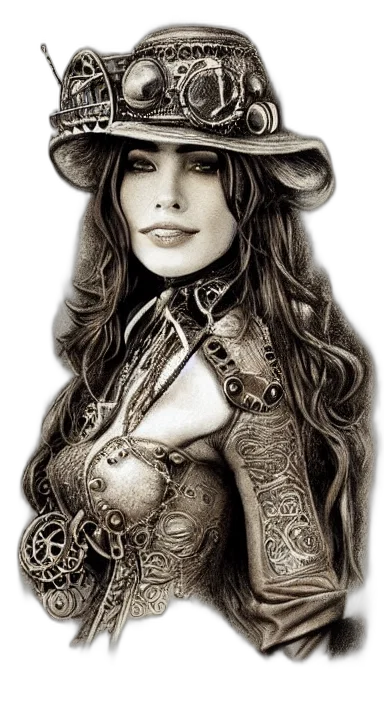 jewelry, crown, face, fantasy art transparent PNG cut-out
