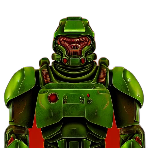 robot, creature, concept art, 3d render transparent PNG cut-out