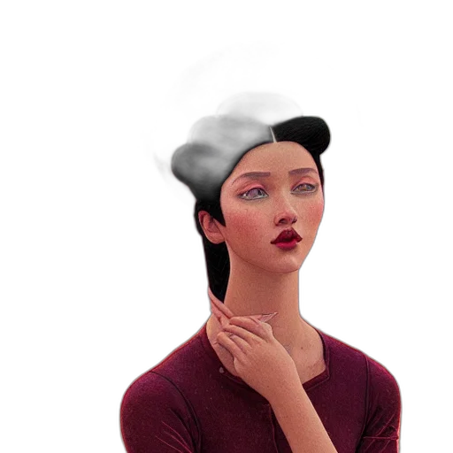 hat, food, face, staff transparent PNG cut-out