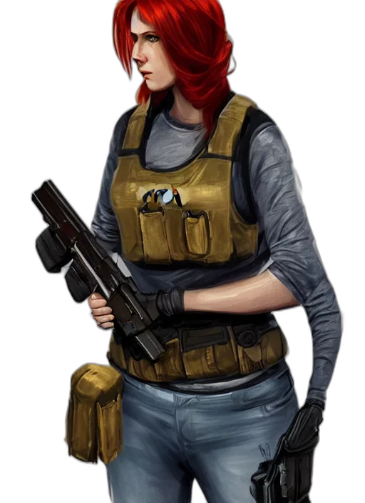 weapon, jacket, staff, mask transparent PNG cut-out
