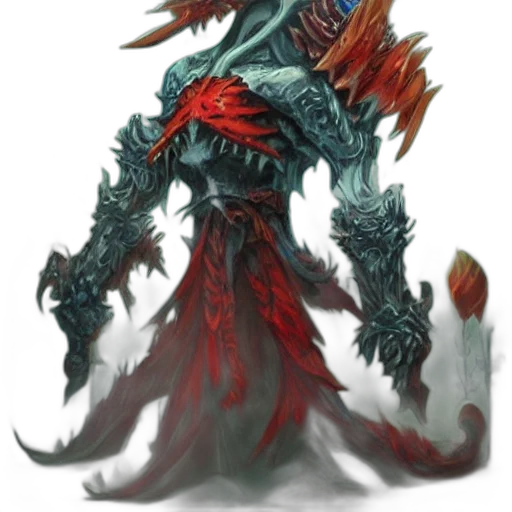 creature, dragon, staff, concept art transparent PNG cut-out