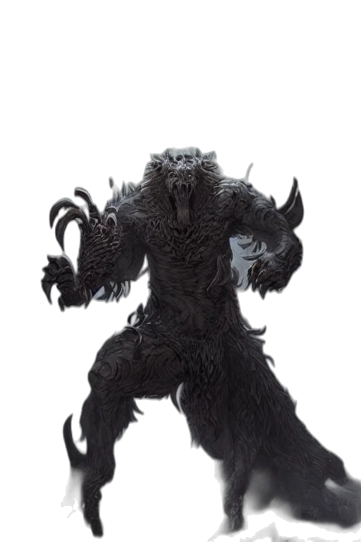 creature, animal, dragon, staff transparent PNG cut-out