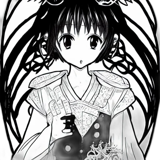 dress, crown, dragon, flower, anime, cartoon, fantasy art, concept art transparent PNG cut-out
