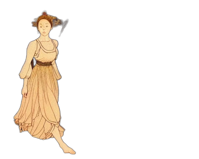 dress, staff, sword, concept art transparent PNG cut-out