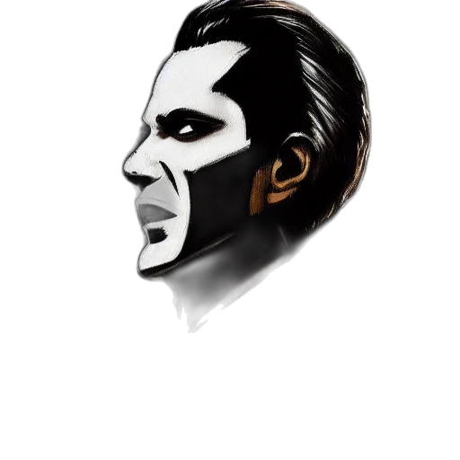 mask, face, comic book art, cartoon transparent PNG cut-out