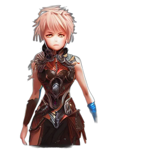 weapon, sword, dress, staff transparent PNG cut-out
