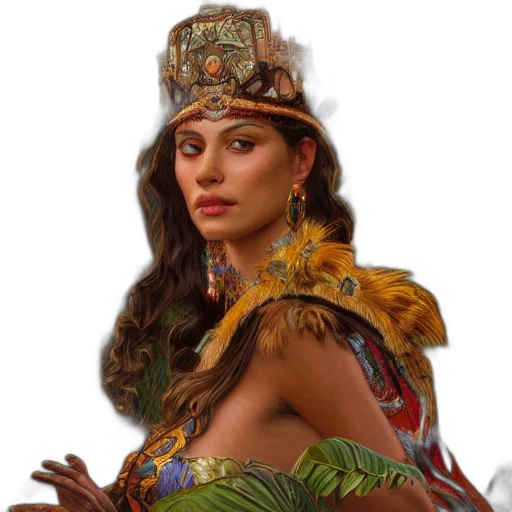 crown, jewelry, hat, staff transparent PNG cut-out