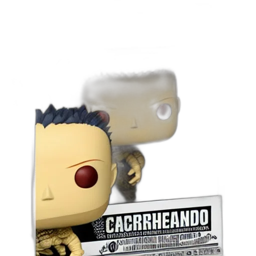 3d render, concept art, dorohedoro, caiman transparent PNG cut-out