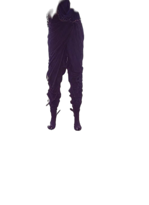 jacket, staff, mask, dress transparent PNG cut-out