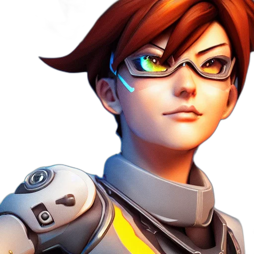 face, robot, staff, weapon transparent PNG cut-out