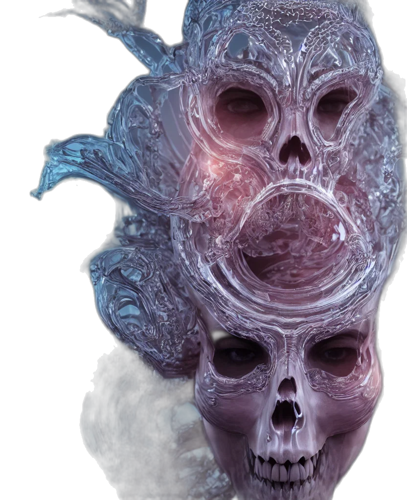 mask, face, crown, creature transparent PNG cut-out