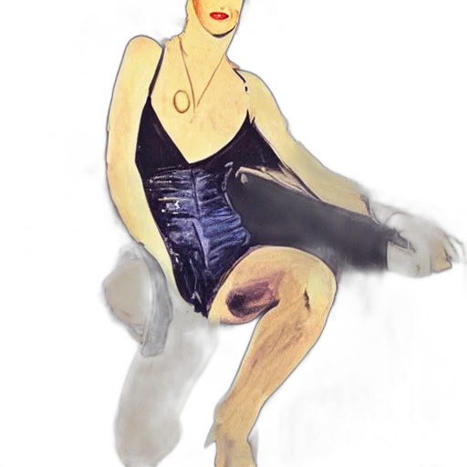 dress, concept art, watercolor, photorealistic, comic book art, outer space, fire, neon lights transparent PNG cut-out