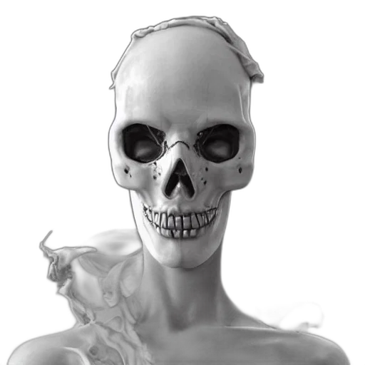 mask, face, jewelry, staff, 3d render, photorealistic, concept art, fantasy art transparent PNG cut-out