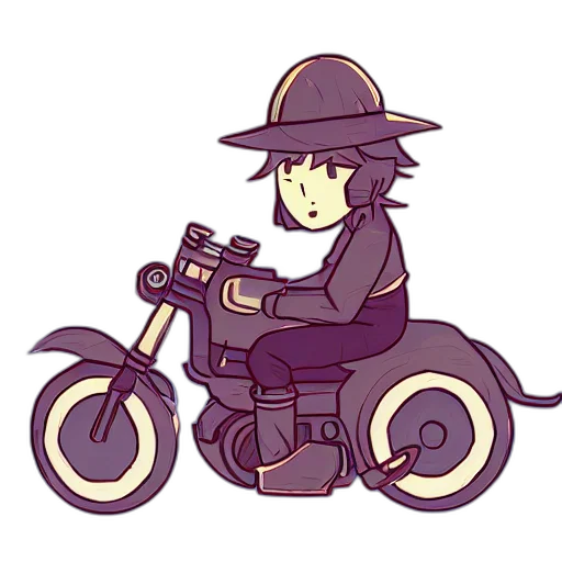 hat, weapon, staff, robot transparent PNG cut-out