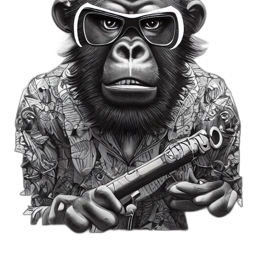 animal, staff, weapon, photorealistic transparent PNG cut-out