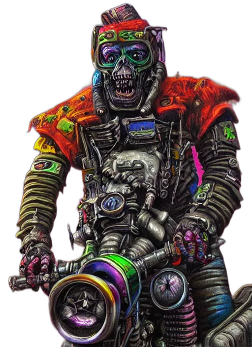 robot, jacket, creature, face transparent PNG cut-out