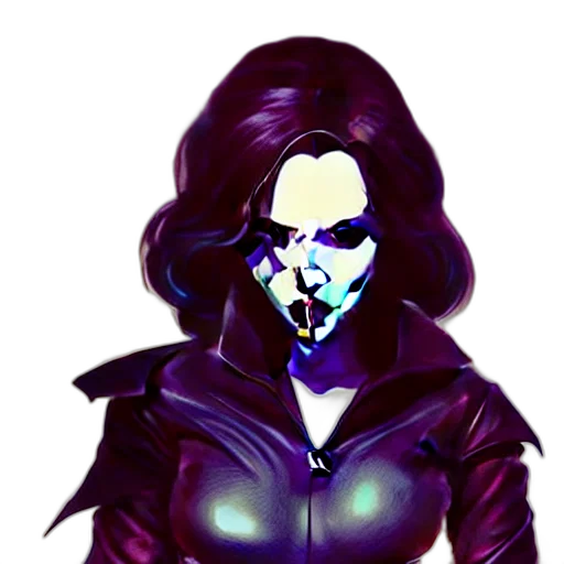 mask, face, comic book art, pixel art transparent PNG cut-out