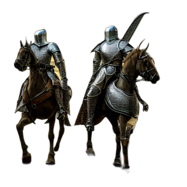 sword, concept art, fantasy art, 3d render, photorealistic, monochrome, dark, knight transparent PNG cut-out
