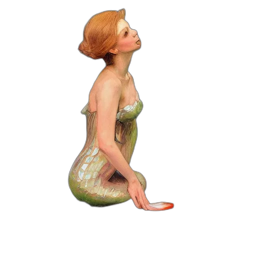 dress, creature, jewelry, pixel art transparent PNG cut-out