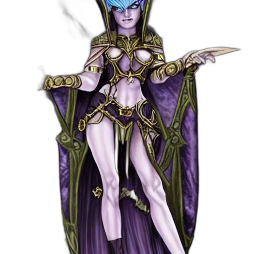 staff, fantasy art, concept art, pixel art, comic book art, dark, elf, megan transparent PNG cut-out