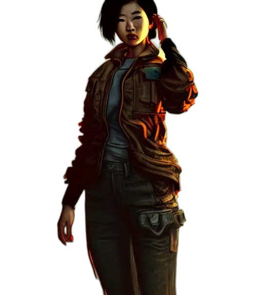 staff, jacket, weapon, concept art transparent PNG cut-out