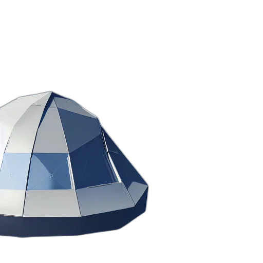 hat, umbrella, crown, 3d render, concept art, modular, dome, house transparent PNG cut-out