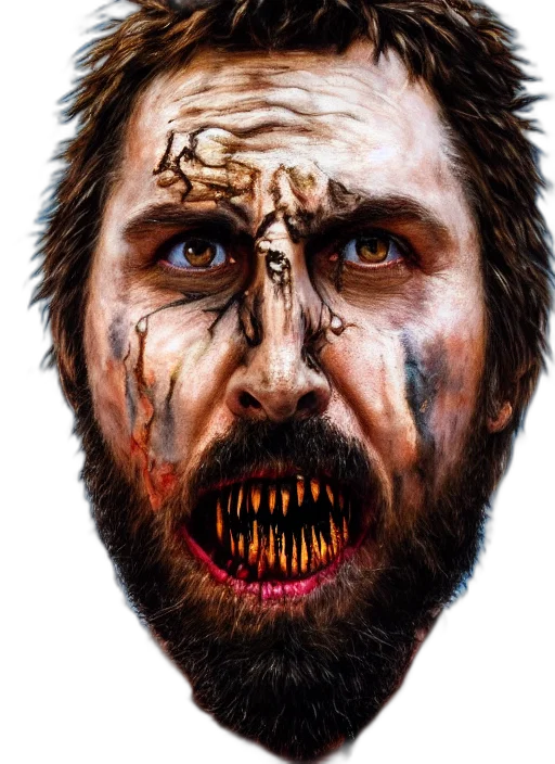 face, creature, mask, animal, photorealistic, comic book art, concept art, watercolor transparent PNG cut-out