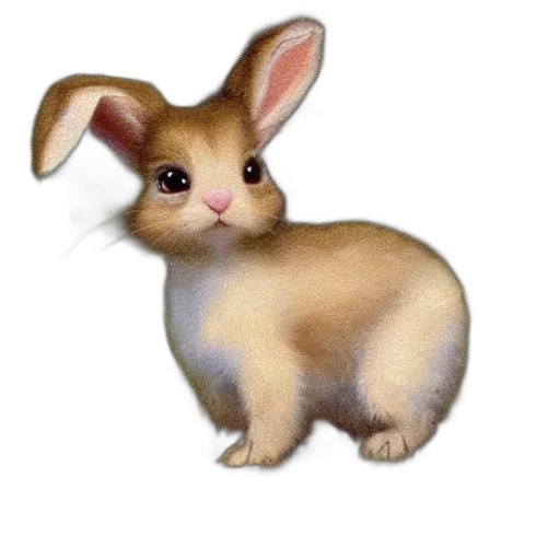 animal, creature, staff, photorealistic, 3d render, concept art, pixel art, oil transparent PNG cut-out