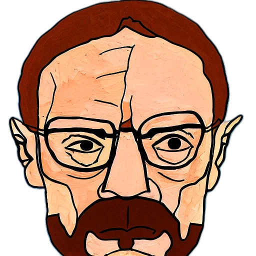 face, mask, staff, creature transparent PNG cut-out