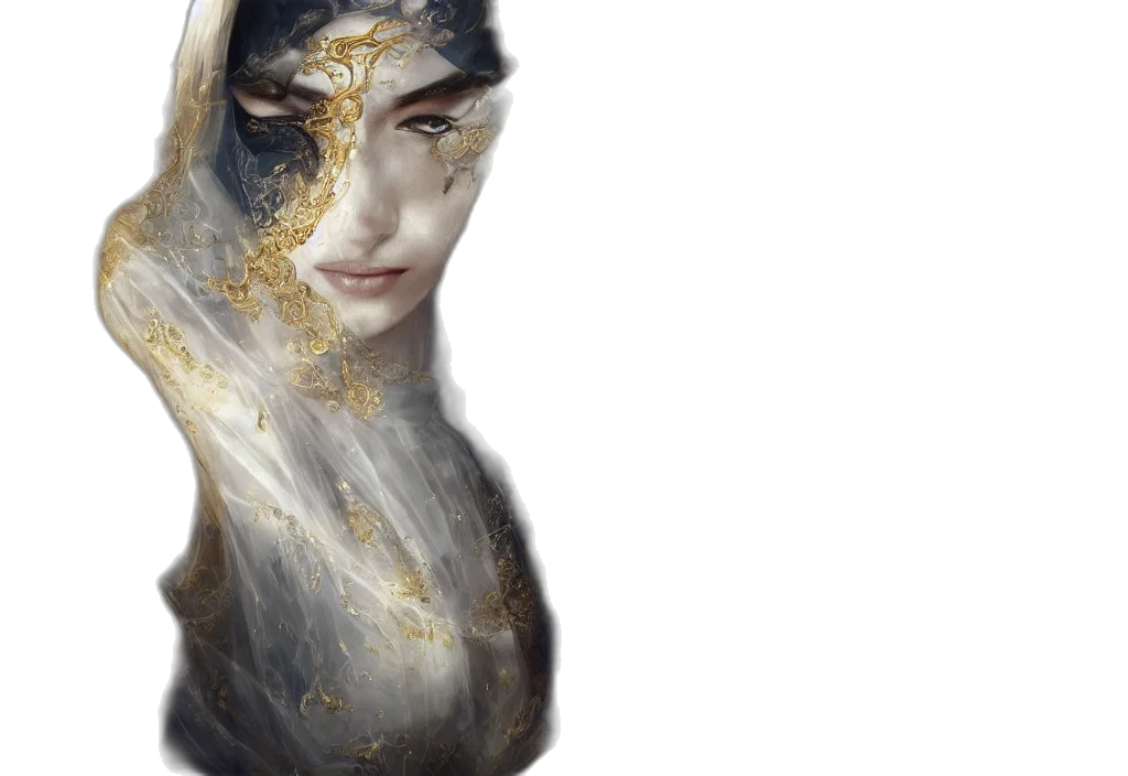 mask, dress, face, crown transparent PNG cut-out