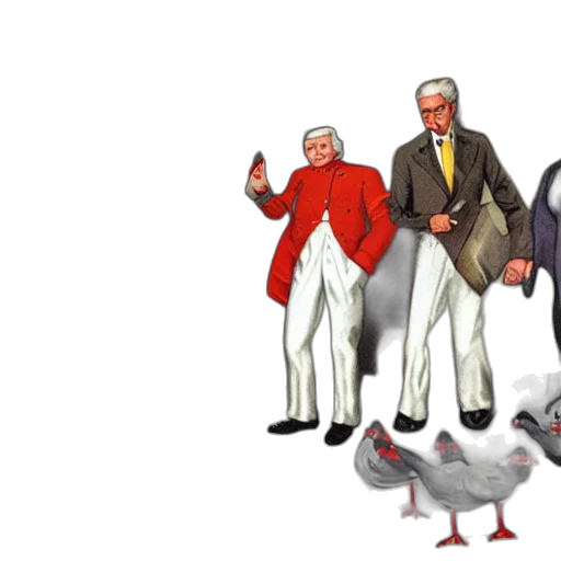 concept art, cartoon, pizza, pigeon transparent PNG cut-out